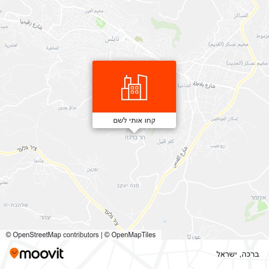 מפת ברכה