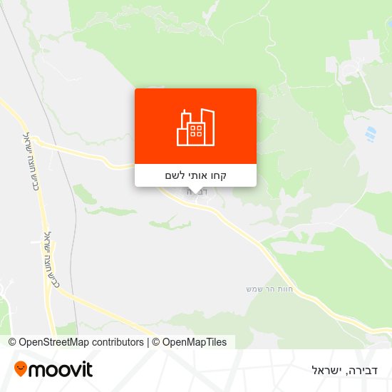 מפת דבירה