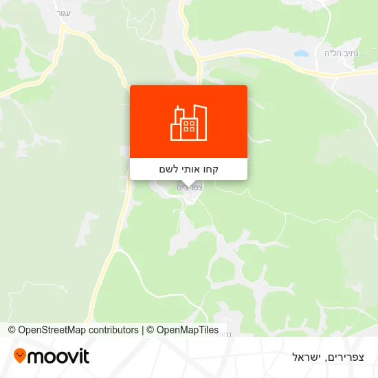 מפת צפרירים