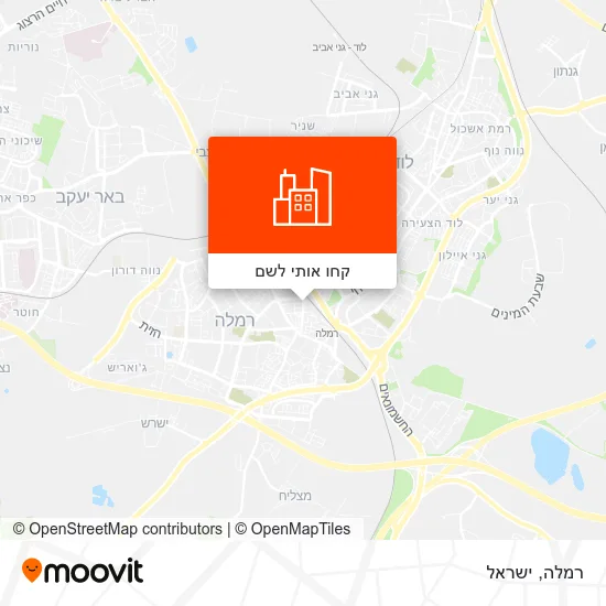 מפת רמלה
