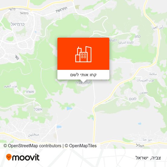 מפת צביה