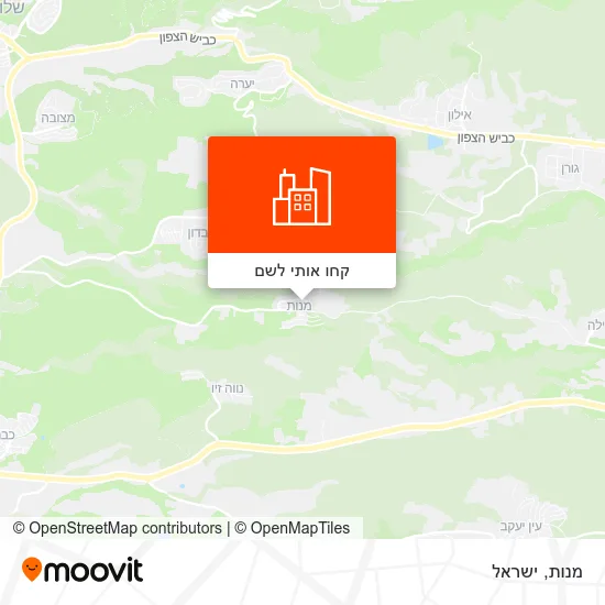 מפת מנות