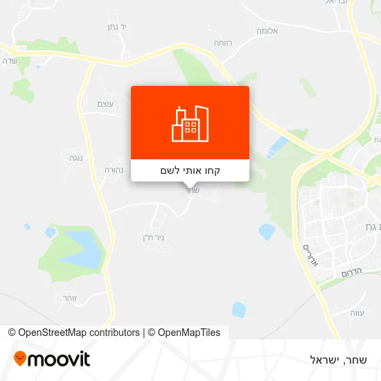 מפת שחר