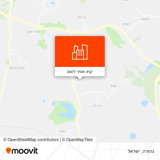 מפת נהורה