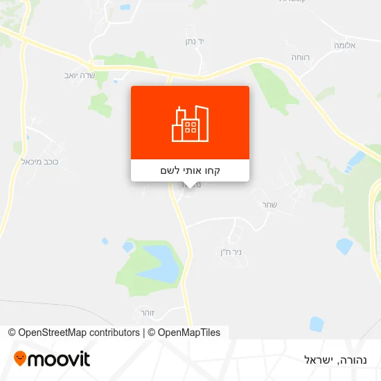 מפת נהורה