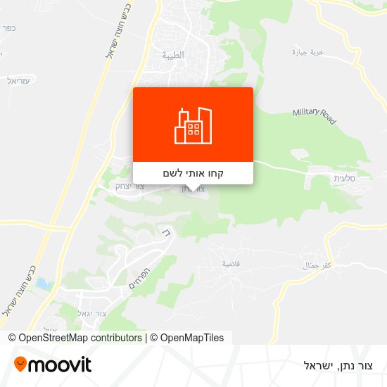 מפת צור נתן