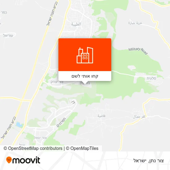 מפת צור נתן