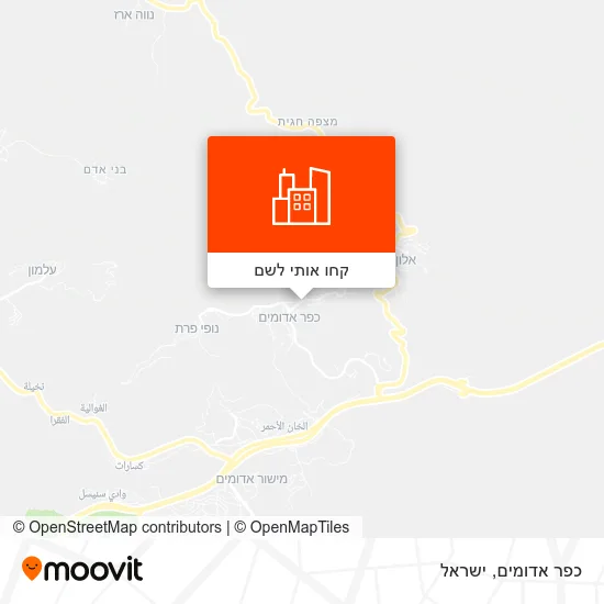 מפת כפר אדומים