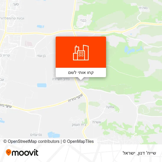 מפת שייח' דנון