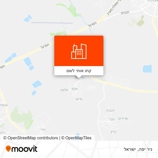 מפת ניר יפה