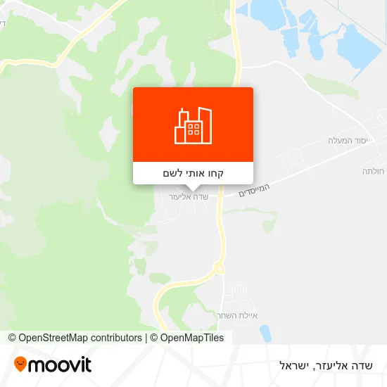 מפת שדה אליעזר