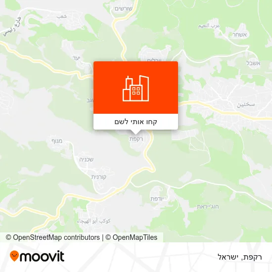 מפת רקפת