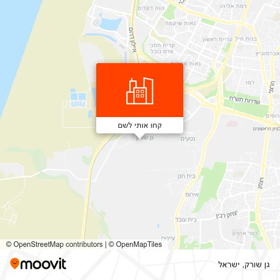 מפת גן שורק