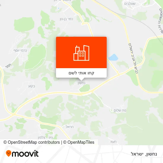 מפת נחשון