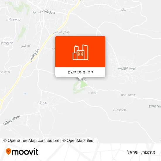 מפת איתמר