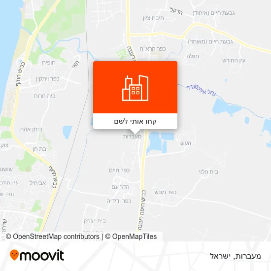 מפת מעברות