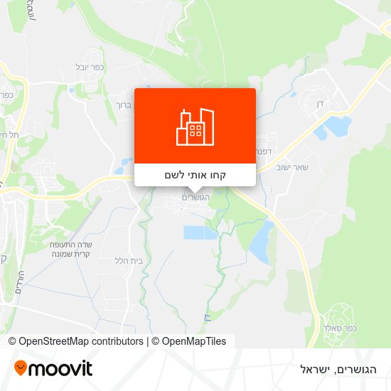 מפת הגושרים