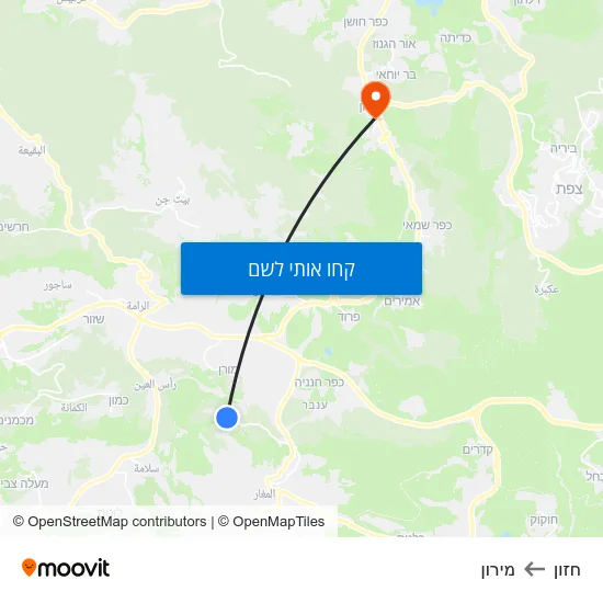 מפת חזון למירון