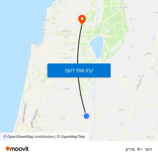 מפת רועי למירון