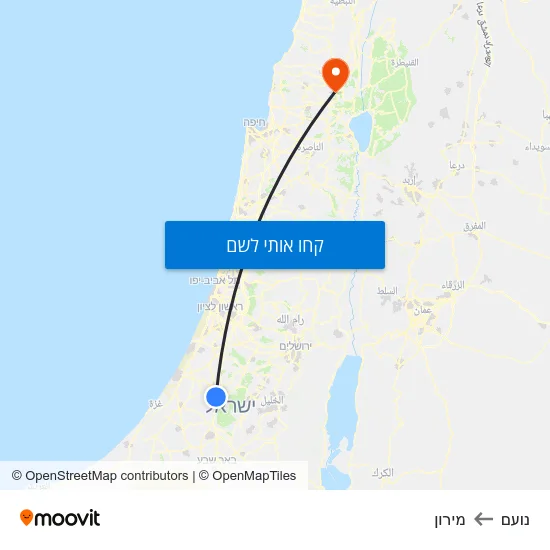 מפת נועם למירון
