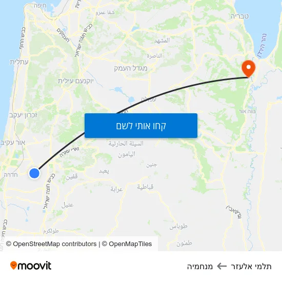 מפת תלמי אלעזר למנחמיה