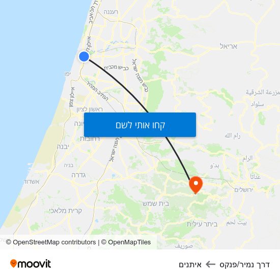 מפת דרך נמיר/פנקס לאיתנים