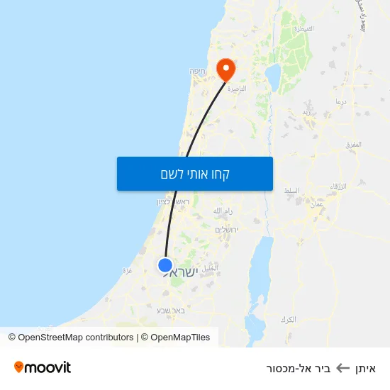 מפת איתן לביר אל-מכסור