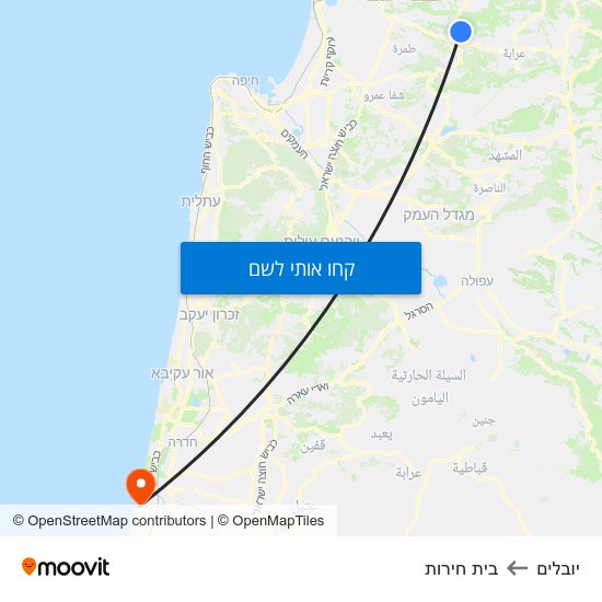 מפת יובלים לבית חירות