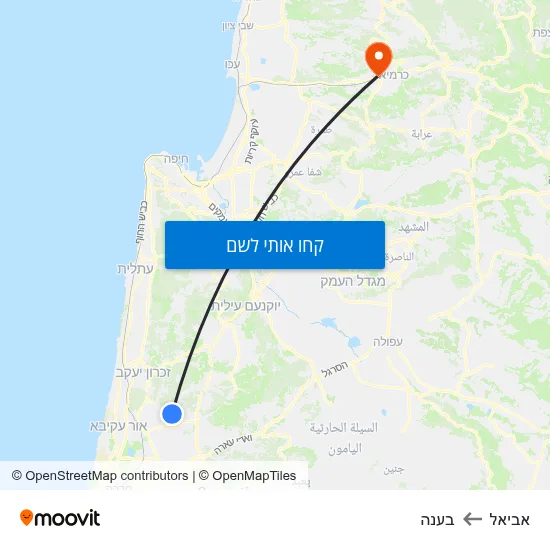 מפת אביאל לבענה