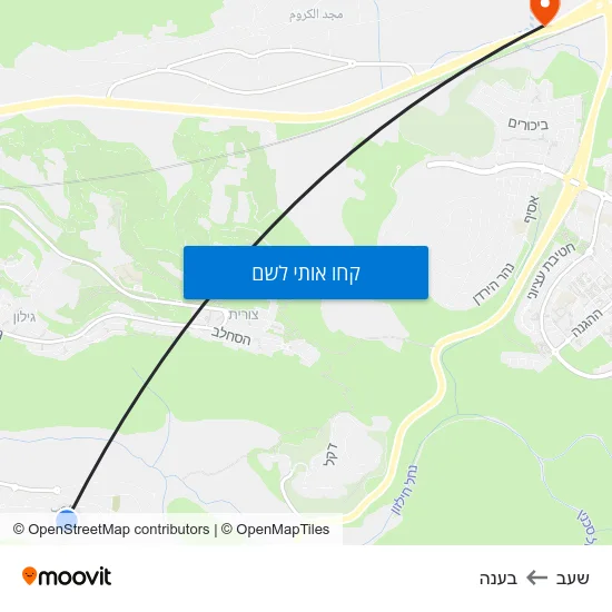 מפת שעב לבענה