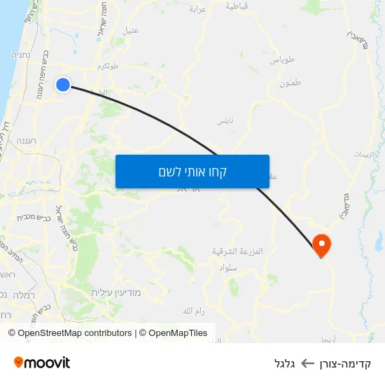 מפת קדימה-צורן לגלגל