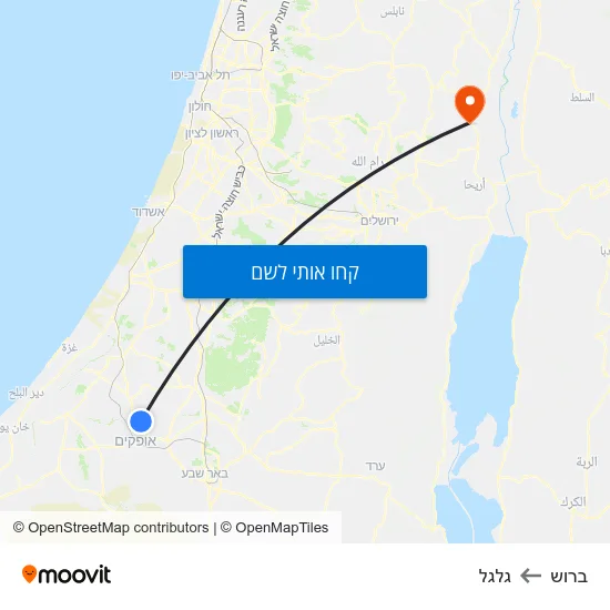 מפת ברוש לגלגל