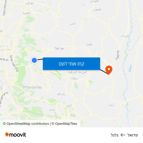 מפת פדואל לגלגל