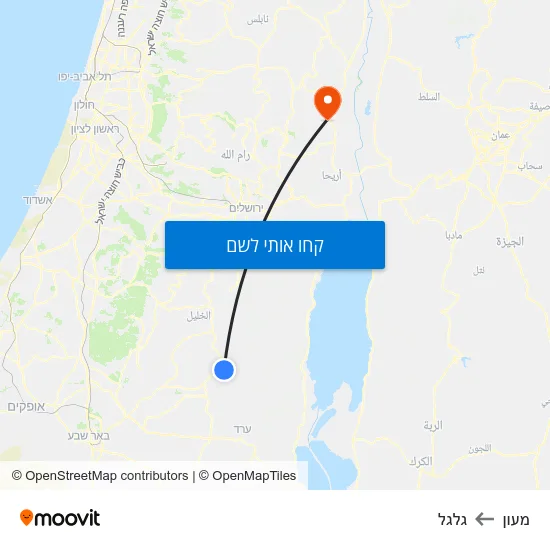 מפת מעון לגלגל