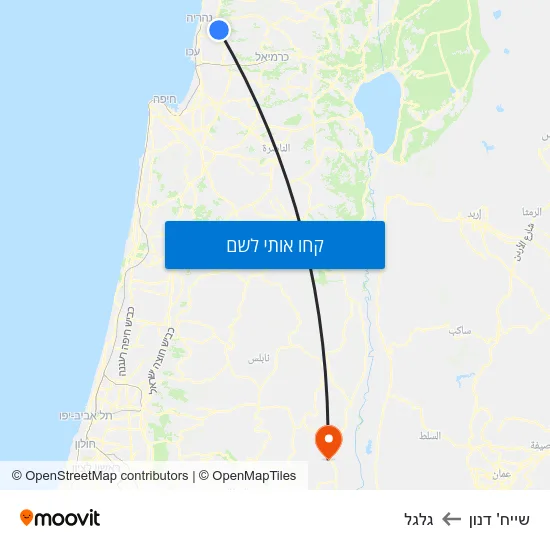 מפת שייח' דנון לגלגל