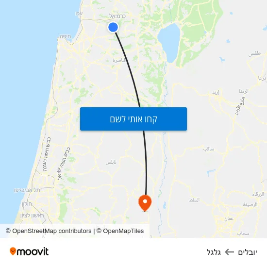 מפת יובלים לגלגל