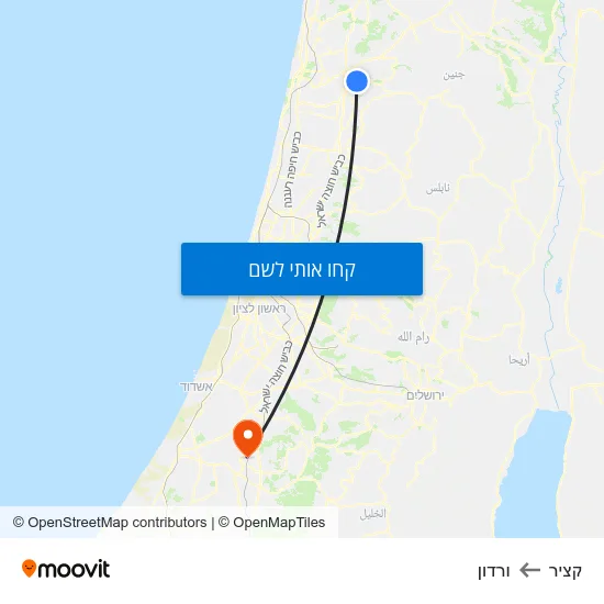 מפת קציר לורדון