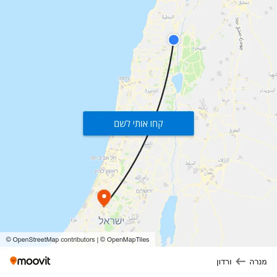 מפת מנרה לורדון