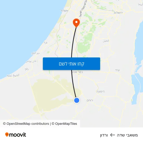 מפת משאבי שדה לורדון