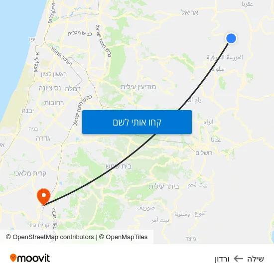 מפת שילה לורדון