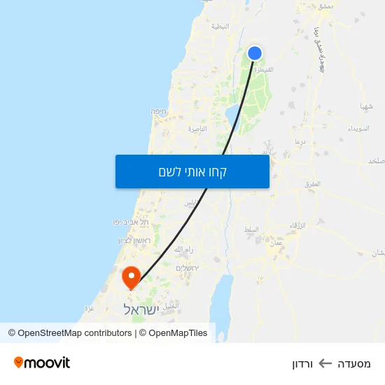 מפת מסעדה לורדון