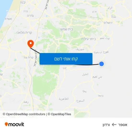 מפת אספר לורדון