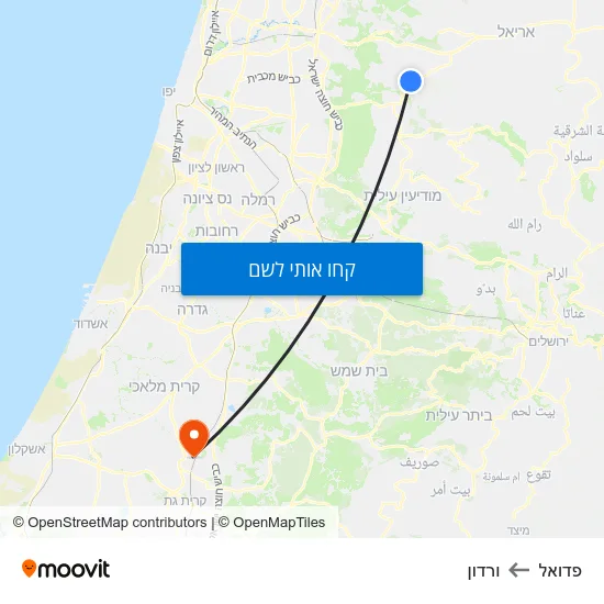 מפת פדואל לורדון