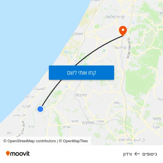 מפת כיסופים לורדון