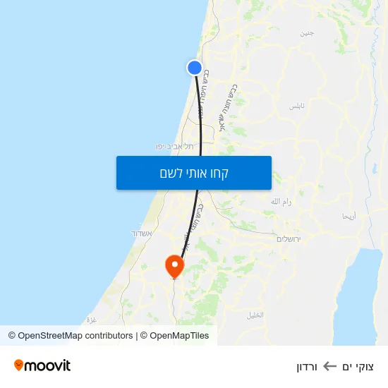 מפת צוקי ים לורדון