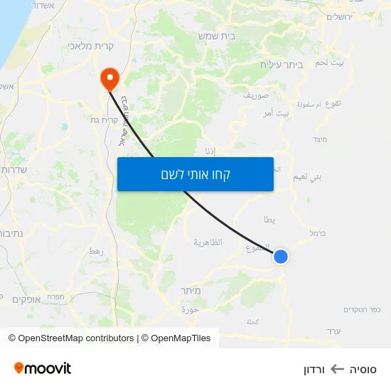 מפת סוסיה לורדון