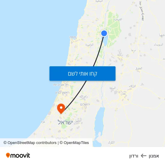מפת אמנון לורדון