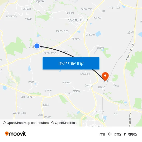 מפת משואות יצחק לורדון