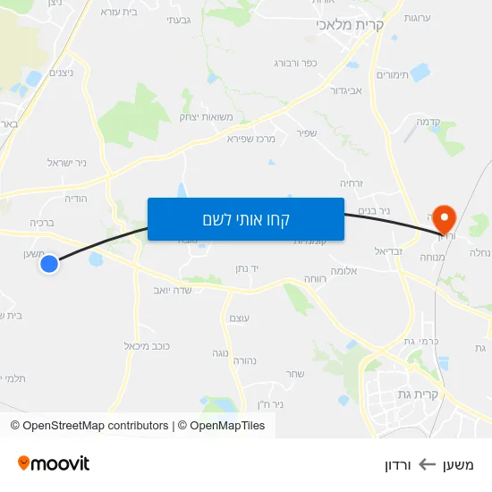 מפת משען לורדון
