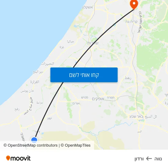מפת נווה לורדון